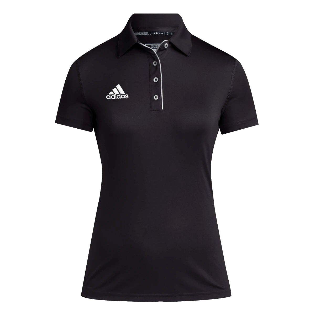 adidas Women's Short Sleeve Aeroready Polo Shirt Classic Basic Short Shirt