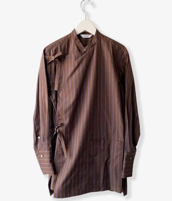 PHEENY/"SAMUE"SHIRTS(BROWN) Soft Cotton Short Tee