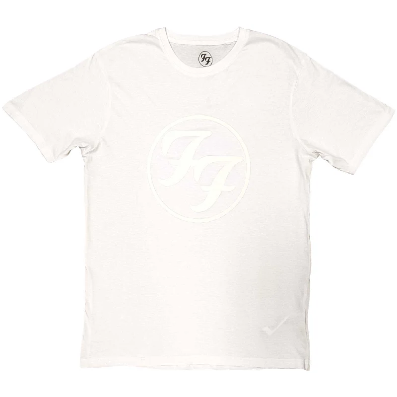 Foo Fighters | Official Band T-Shirt | FF Logo (Hi-Build) Fitted T-Shirt Seamless Stretchy