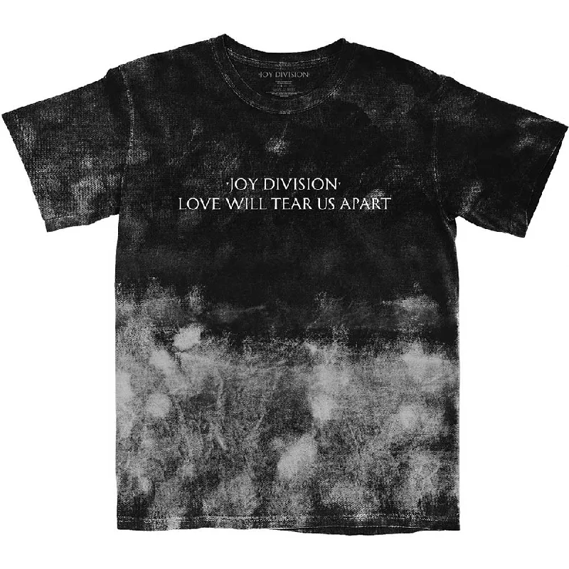 Joy Division | Official Band T-Shirt | Tear Us Apart (Dip-Dye) Machine Wash Dry Clean Hand Wash