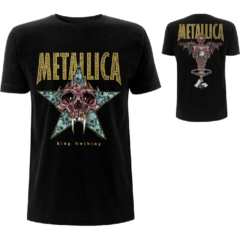 Metallica | Official Band T-Shirt | King Nothing (Back Print) Jersey Fabric Tulle Fabric Batik Fabric