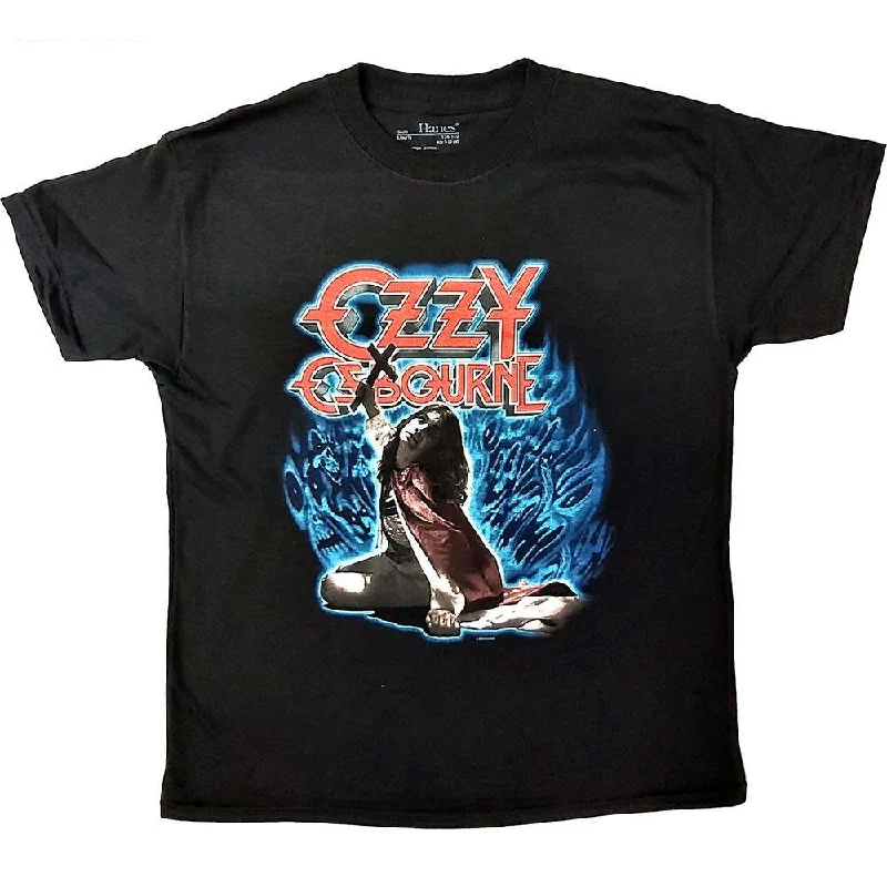 Ozzy Osbourne Kids T-Shirt: Blizzard of Oz Chenille Blend Fleece Blend Nylon Blend