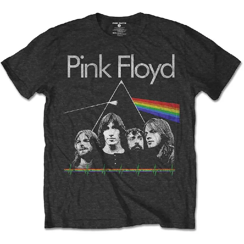 Pink Floyd Kids T-Shirt: DSOTH Band & Pulse Polka Dot Checkered Tartan