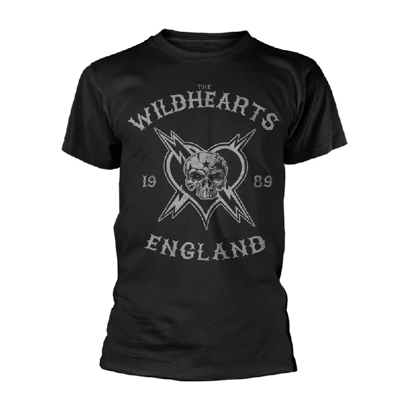 The Wildhearts Unisex T-shirt: England 1989 Hooded Caped Shawl Collar