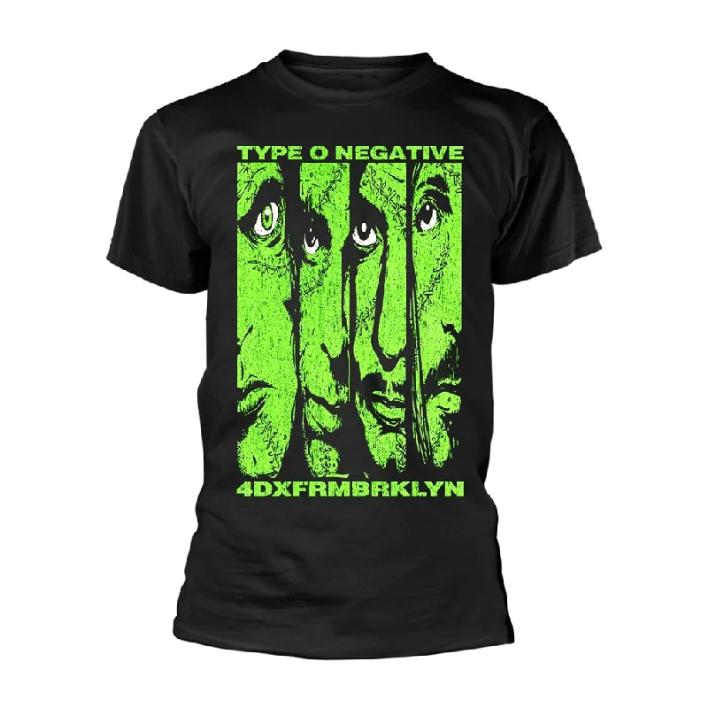 Type O Negative Unisex T-shirt: Faces Front Pockets Side Pockets Patch Pockets