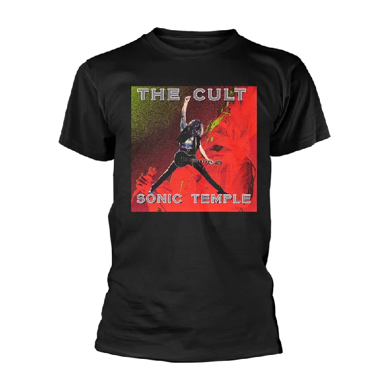 The Cult Unisex T-shirt: Sonic Temple Terry Blend Velvet Blend Canvas Blend