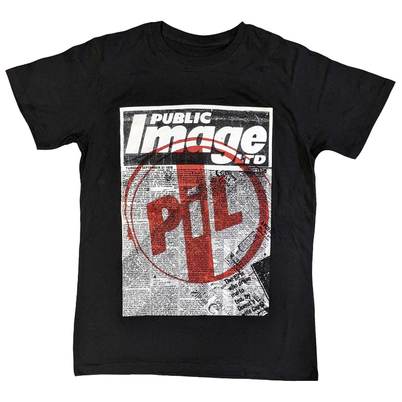 PIL (Public Image Ltd) | Official Band T-Shirt | Poster Chenille Blend Fleece Blend Nylon Blend