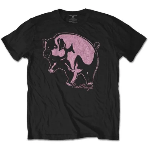 Pink Floyd | Official Band T-Shirt | Pig Mesh Canvas Denim