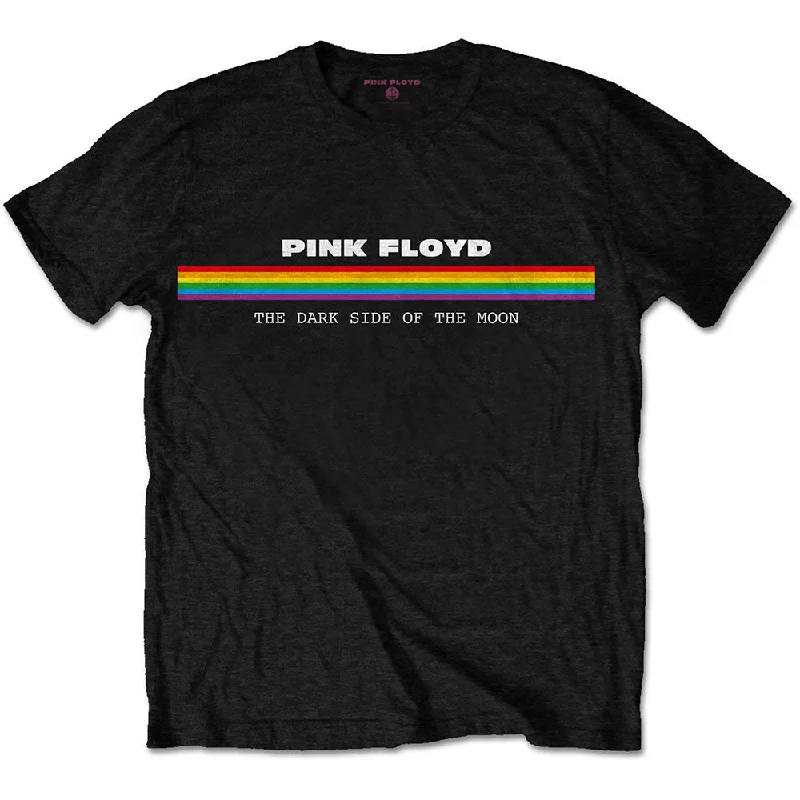 Pink Floyd | Official Band T-Shirt | Spectrum Stripe Anti-Pilling Machine Wash Handmade