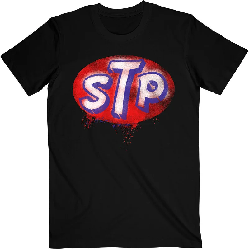 Stone Temple Pilots | Official Band T-Shirt | Red Logo Elasticated Padded Insulated