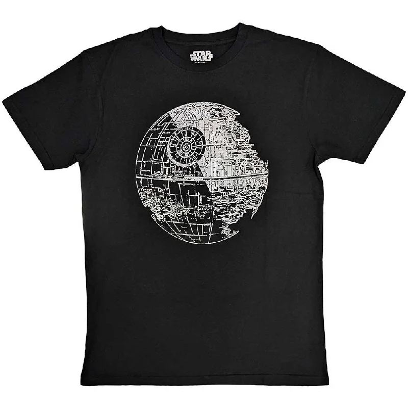 Star Wars | Official Film T-Shirt | Death Star Rayon Fabric Velvet Fabric Corduroy Fabric Star Wars | Official Film T-Shirt | Death Star Rayon Fabric Velvet Fabric Corduroy Fabric