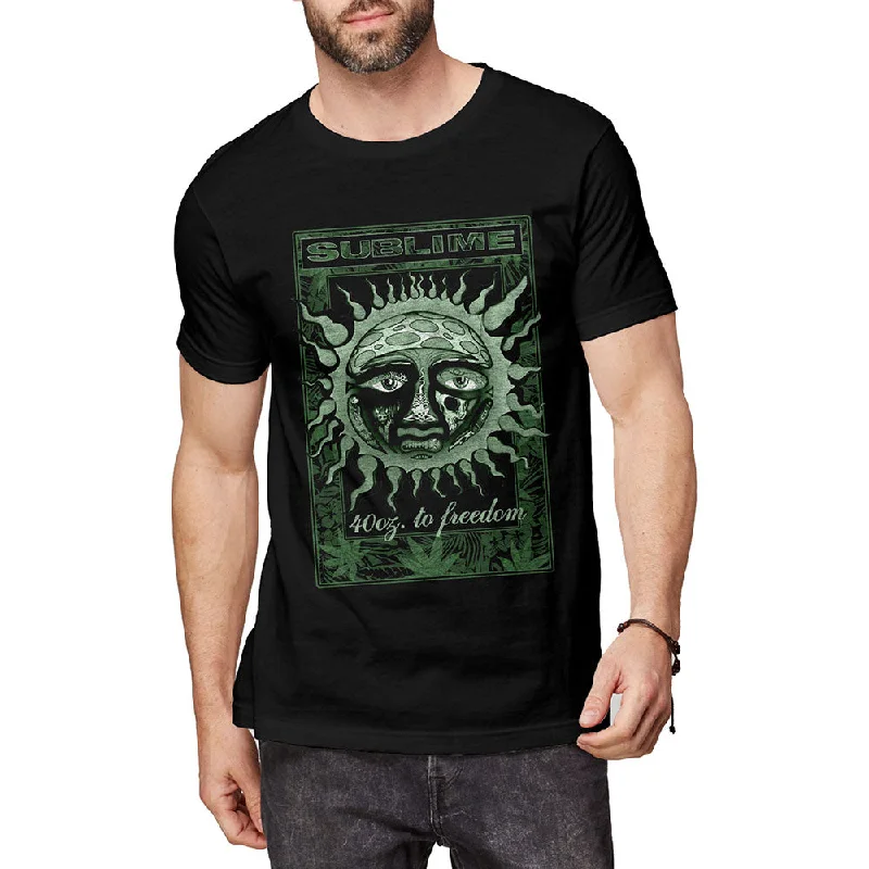 Sublime | Official Band T-Shirt | GRN 40 Oz Machine Wash Dry Clean Hand Wash