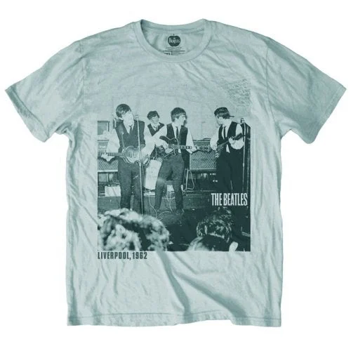 The Beatles Unisex Premium T-Shirt: The Cavern 1962 Hooded Caped Shawl Collar