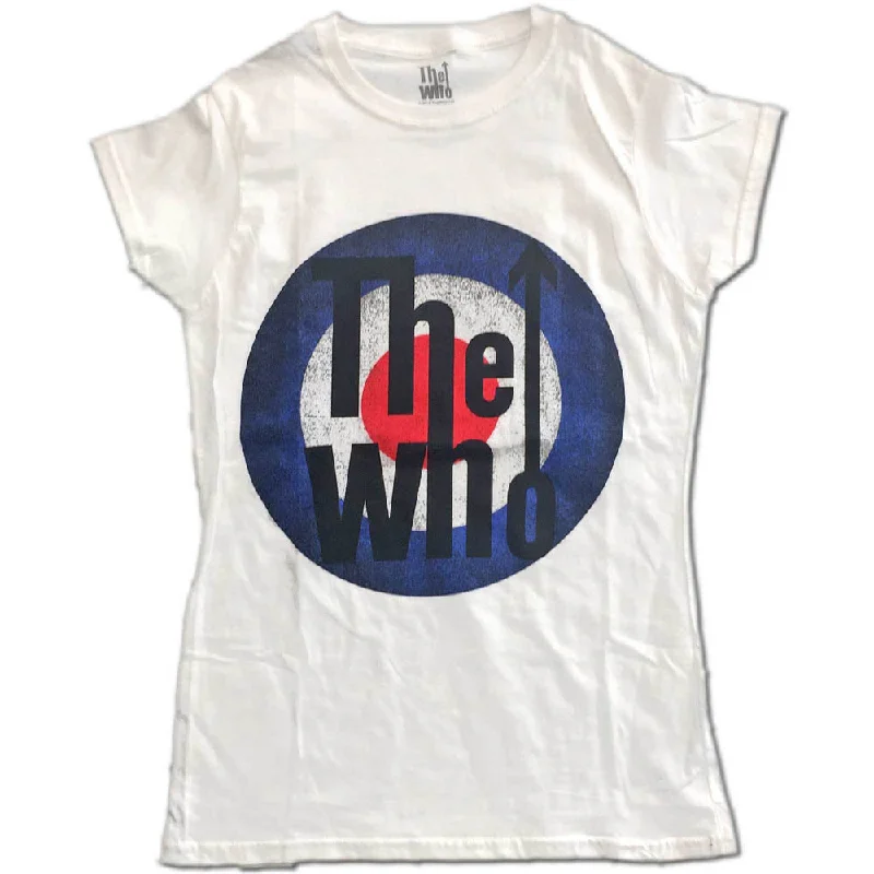 The Who Ladies T-Shirt: Vintage Target Cozy Warm Stylish