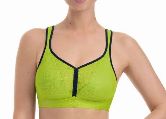 Air Control-5544 Delta Pad Sports Bra (Cups C-E) FASHION COLORS High Support Bra