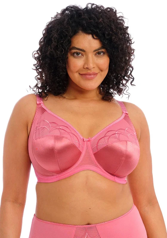 Elomi Cate Plunge Bra, Desert Rose Seamless Bra Design