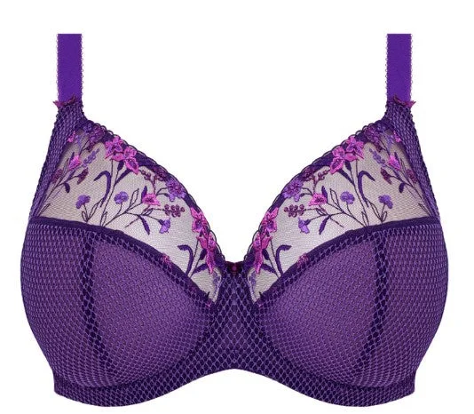 Charley EL4380 - Plunge Bra - FASHION Color: Iris (Pre-Order) Elegant Lace Bralette