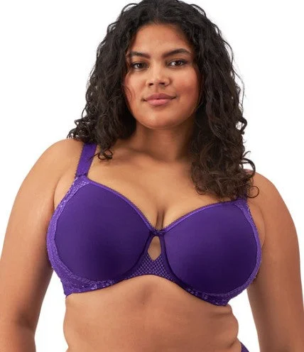 Charley EL4383 - Moulded Spacer Bra - FASHION Color: Iris (Pre-Order) Comfortable Bralette Style