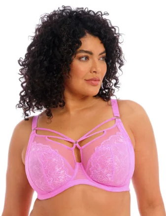 Brianna EL8080 Plunge Bra - FASHION Limited - Very Pink (LAST CHANCE COLOR) Adjustable Back Bra