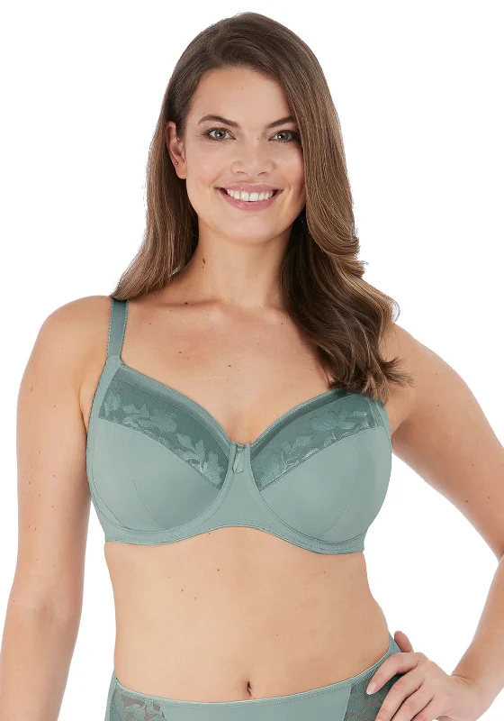 Fantasie Illusion Side Support Bra, Willow Blue Multi-Way Bra Design