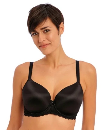 Offbeat AA5450 Uw Moulded Bra - Black Fashionable Push-Up Bra