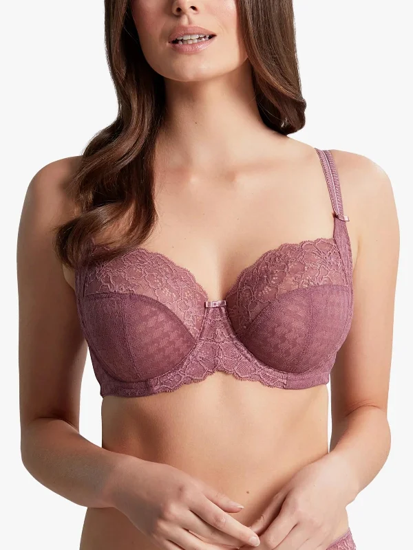 Panache Envy Full Cup Lace Bra, Rose Mauve Multi-Way Bra Design