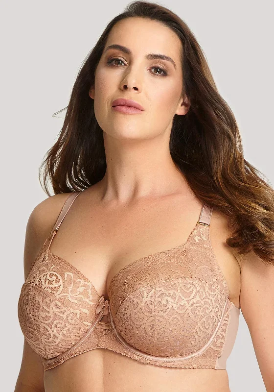 Sculptresse by Panache Estel Full Cup Bra, Honey Sexy Mesh Bralette