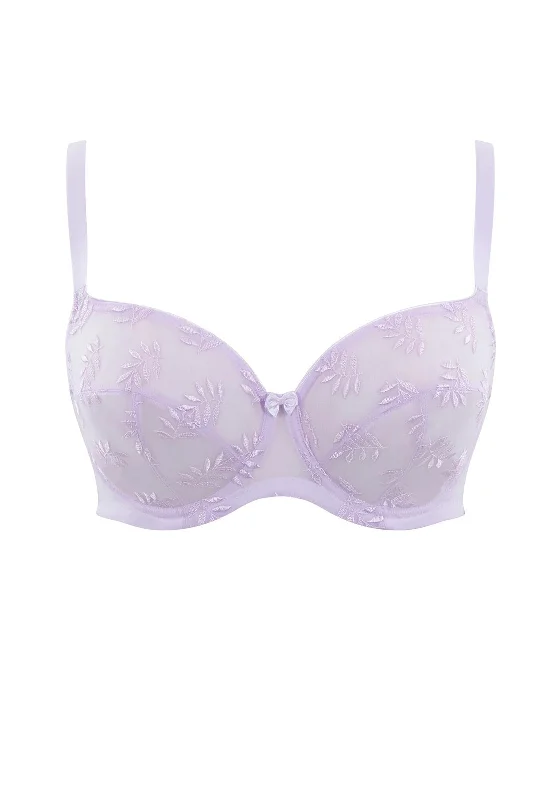 Panache Tango Banconnet Bra, Lilac Adjustable Bra Straps