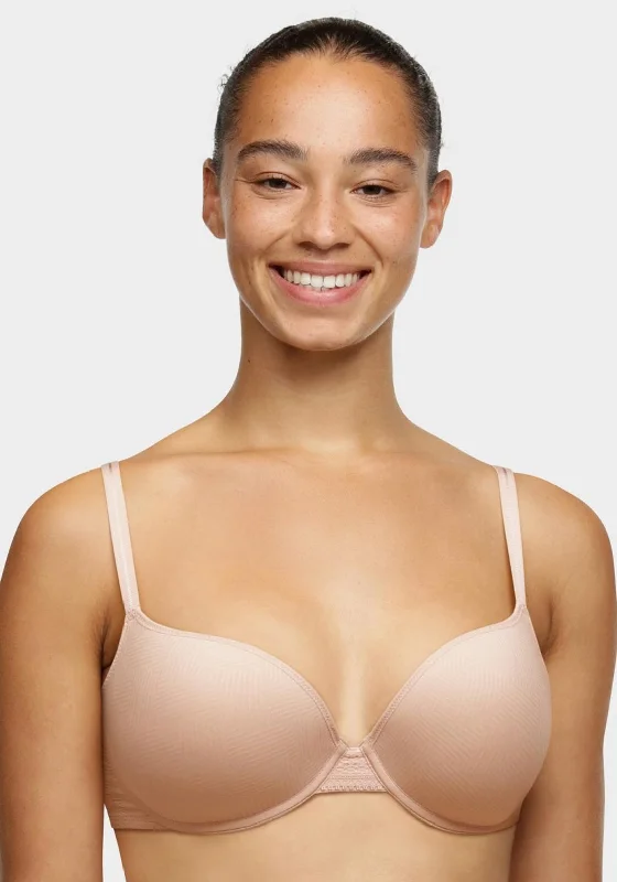 Chantelle Passionata Dream Today Push Up Bra, Nude Rose Cozy Wire-Free Bra