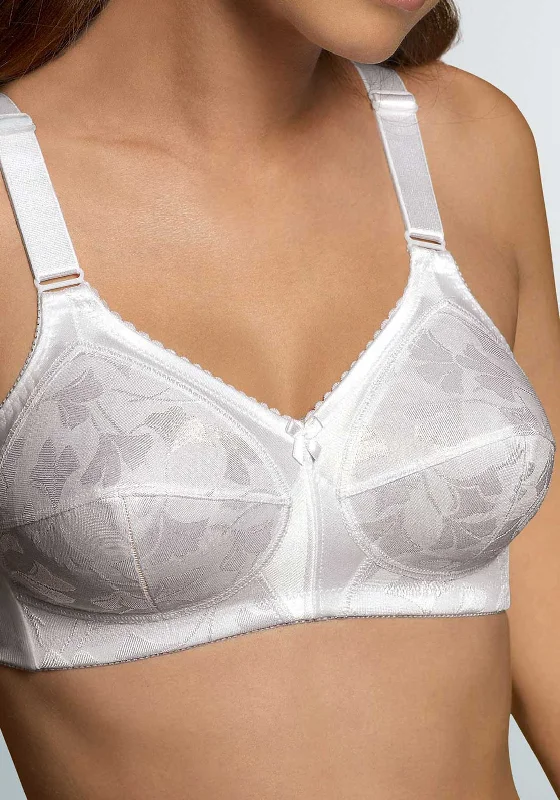 Triumph Doreen Fleur Non Wired Full Cup Bra, White Contour Bra Style