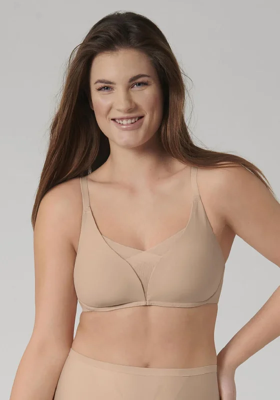 Triumph Shape Smart Padded Bra, Natural Beige Fashionable Push-Up Bra