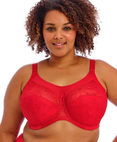 Verity GD700204 Full Cup Bra Fashion - Haute Red (Pre-Order for 7/25/2024) Chic Lace Underwear