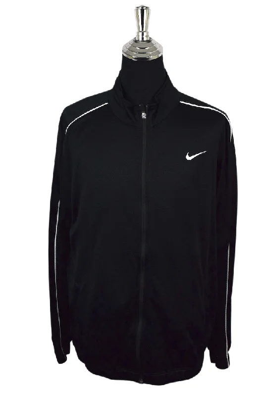 Nike Brand Track Jacket Satin Jacket Silk Jacket Chiffon Jacket