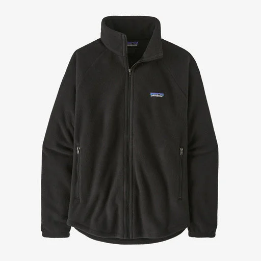 Patagonia Classic Microdini Fleece Jacket - Black Embroidered Jacket Appliqued Jacket Beaded Jacket