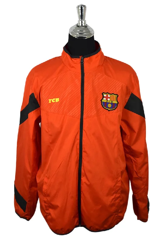 Barcelona F.C. Spray Jacket Anorak Shell Jacket Lightweight Jacket