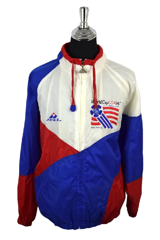 1994 World Cup Team USA Spray Jacket Anorak Shell Jacket Lightweight Jacket