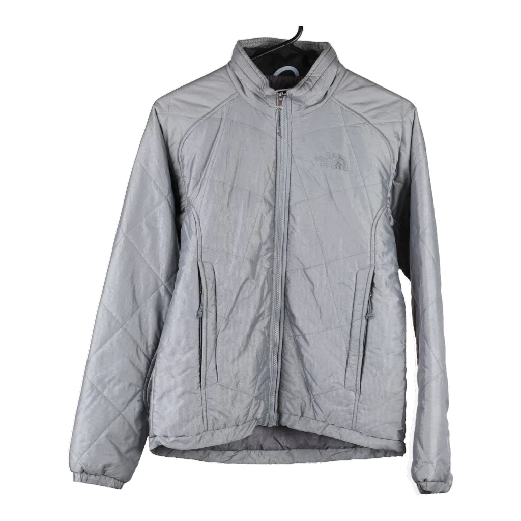 The North Face Jacket - Small Grey Polyester Wool Jacket Cashmere Jacket Tweed Jacket