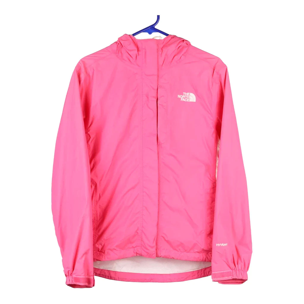 The North Face Jacket - Small Pink Polyester Lace Jacket Ribbed Jacket Sequined Jacket