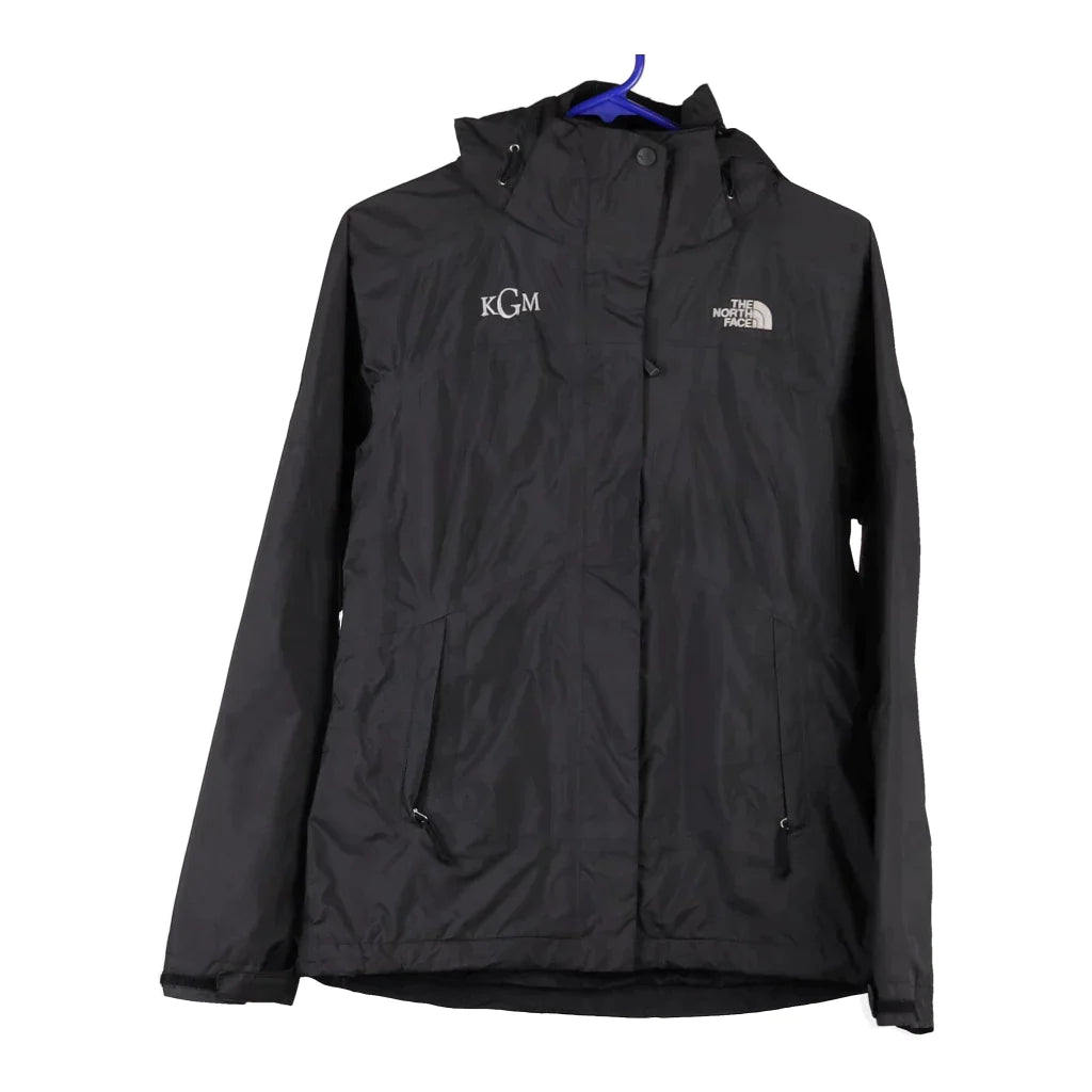 The North Face Jacket - XS Black Polyester Embroidered Jacket Appliqued Jacket Beaded Jacket