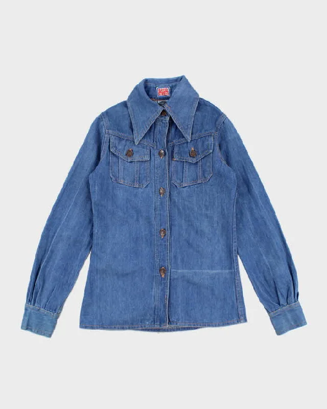 Vintage Grub Street Denim Jacket - S Collared Jacket Crew Neck Jacket Turtle Neck Jacket Vintage Grub Street Denim Jacket - S Collared Jacket Crew Neck Jacket Turtle Neck Jacket