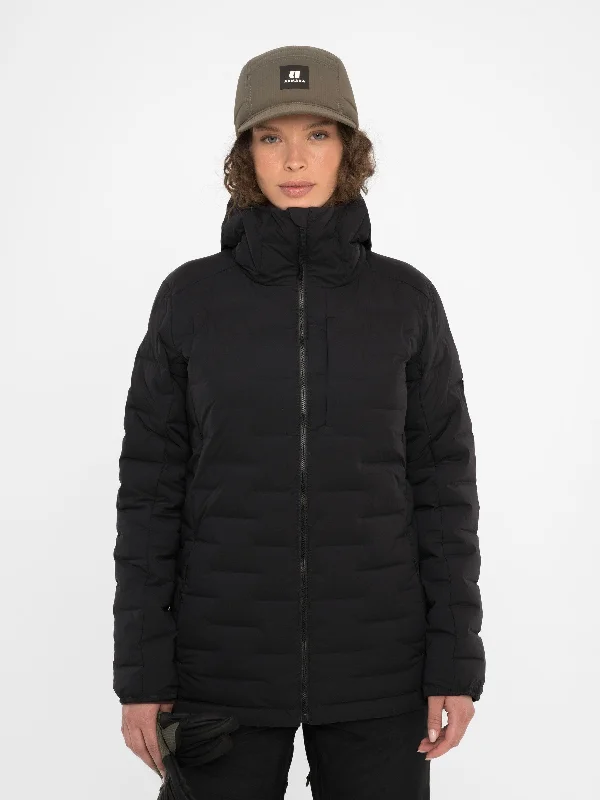 Women's Nisswa Down Jacket Hoodie Zip-Up Jacket Button-Up Jacket