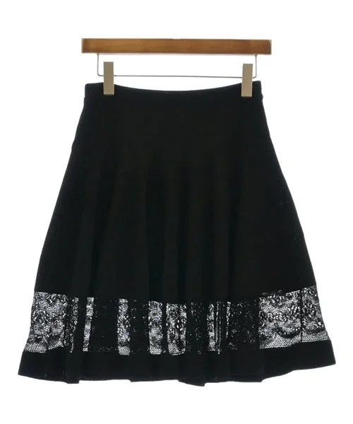 ALEXANDER MCQUEEN Mini skirts denim skirt durable