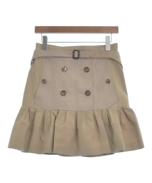 BURBERRY Mini skirts slim fit skirt