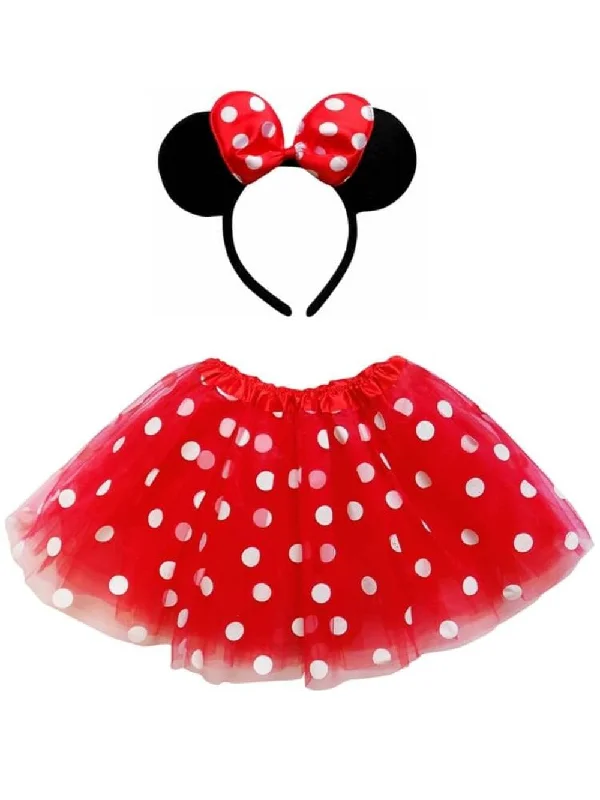 Red Polka Mouse