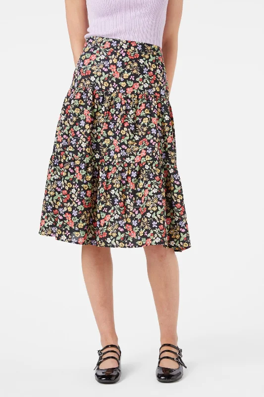 Ella Flora Skirt chiffon skirt delicate