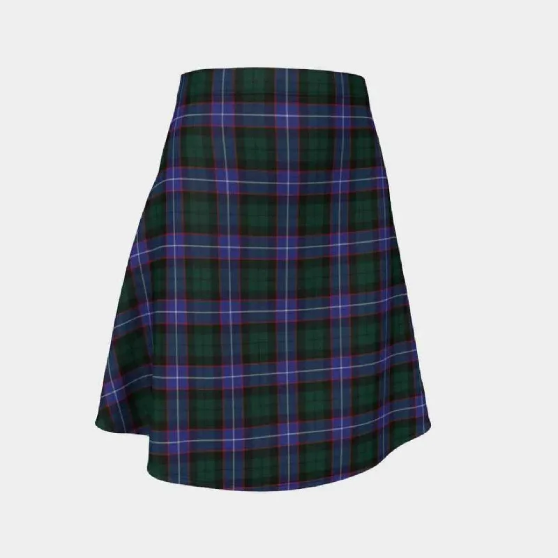 Hunter Modern Tartan Flared Skirt pencil skirt chic