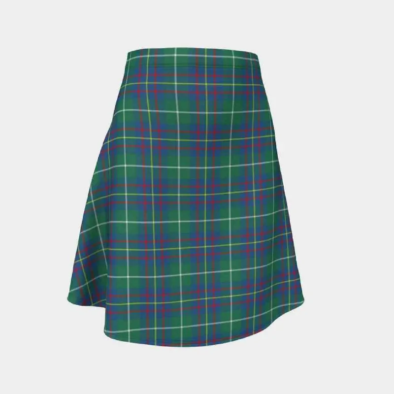 Inglis Ancient Tartan Flared Skirt lace skirt intricate