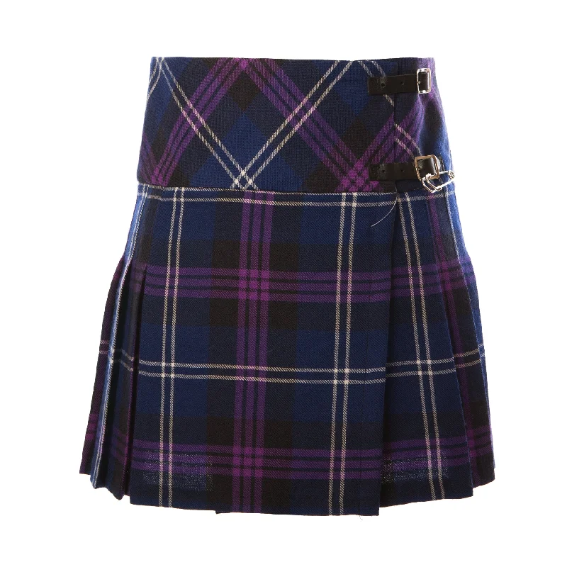 Ladies Tartan Billie Kilted Skirt Heritage Of Scotland cashmere skirt soft