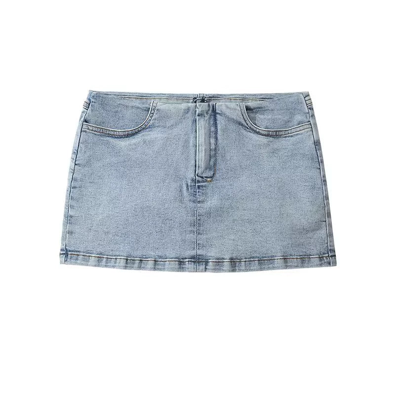 Miray Denim Mini Skirt denim skirt stylish